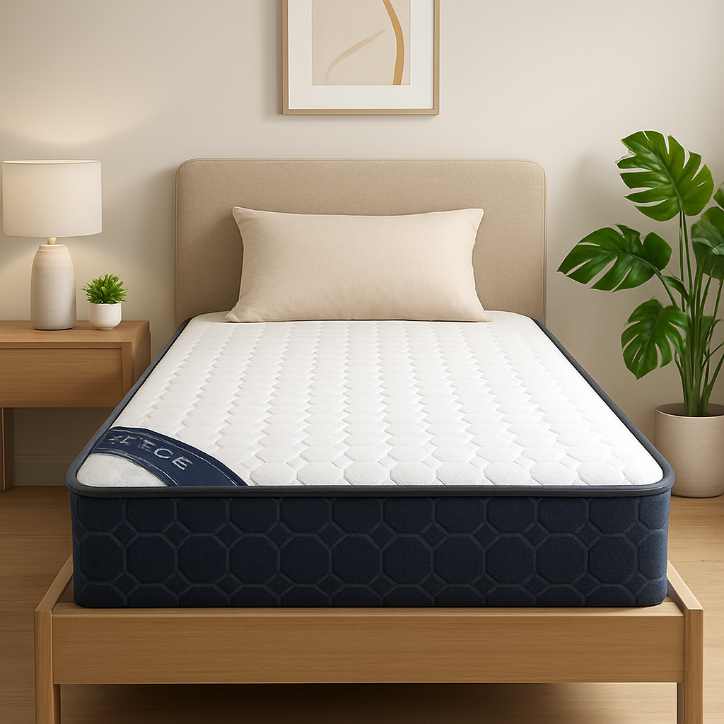 Colchón 1 Plaza Resortes Altura 17 cm