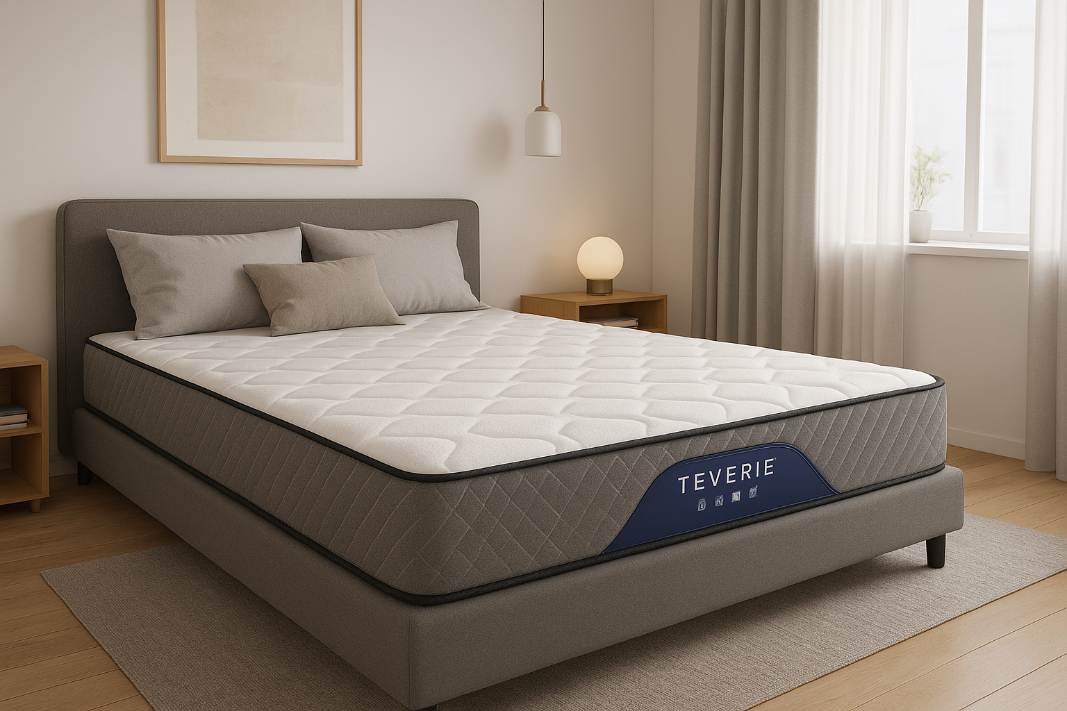 Colchón 2 Plazas Resorte Tevere Altura 20cm