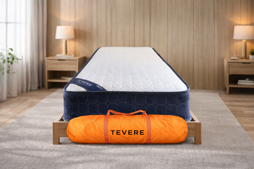 Colchón 1.5 Plazas Resorte Tevere Altura 20cm