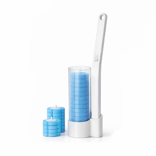 Cepillo Limpiador De Inodoro Wc Desechable 24 Cargas