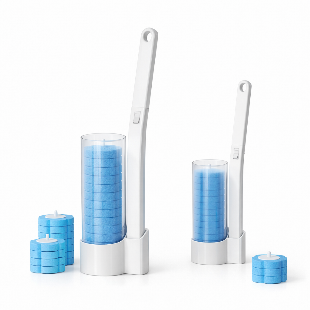 Cepillo Limpiador De Inodoro Wc Desechable 24 Cargas