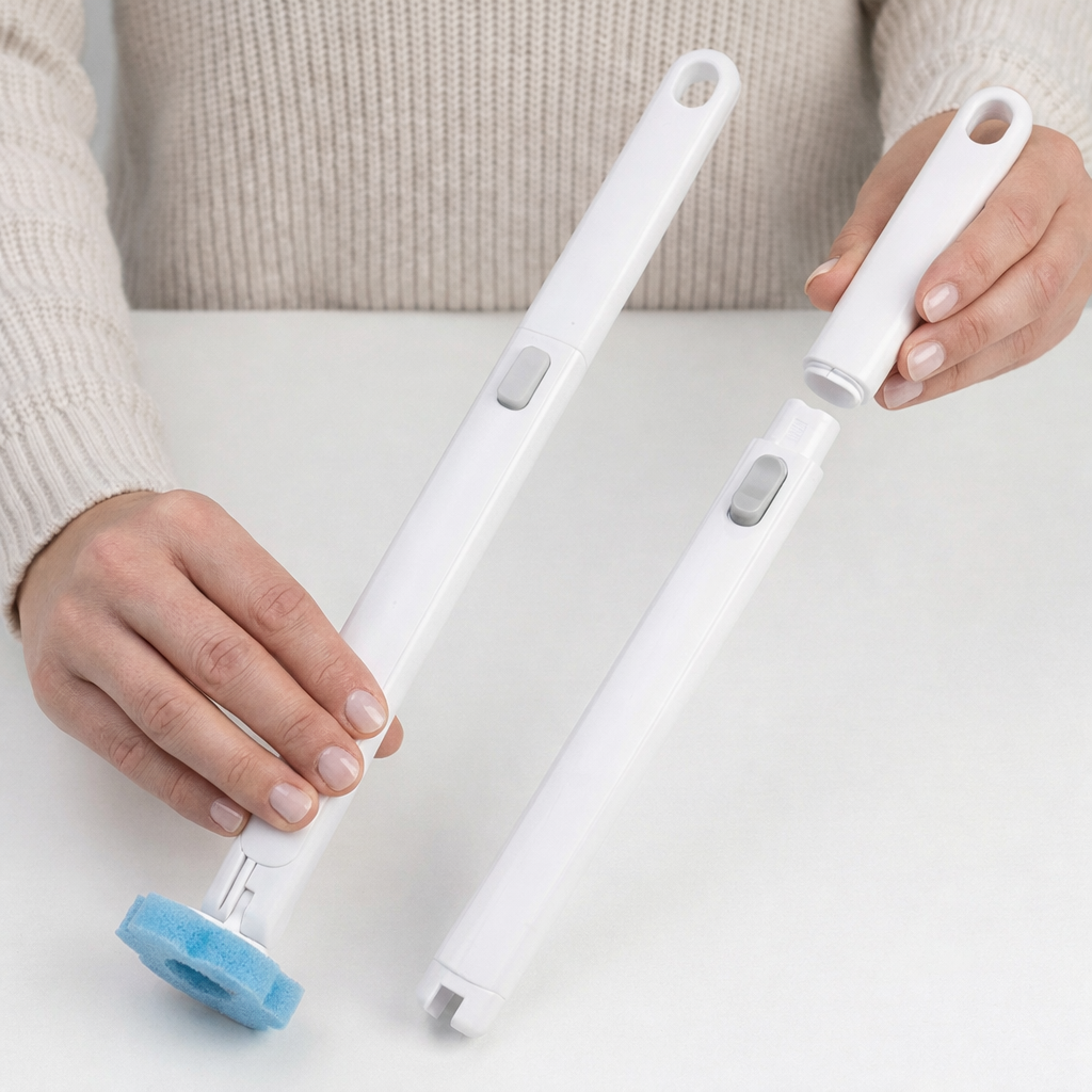 Cepillo Limpiador De Inodoro Wc Desechable 24 Cargas