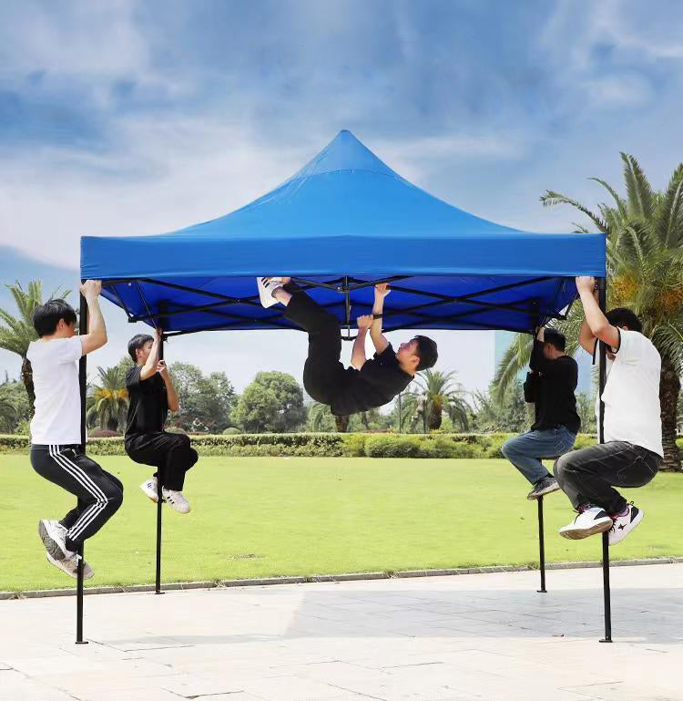 Toldo Plegable 3x3 Impermeable Color Azul